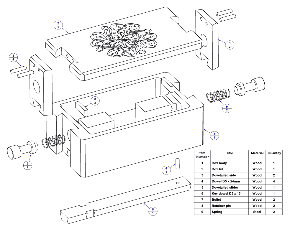DIY Make Simple wood puzzle box plans Plans Built ebay wood lathe