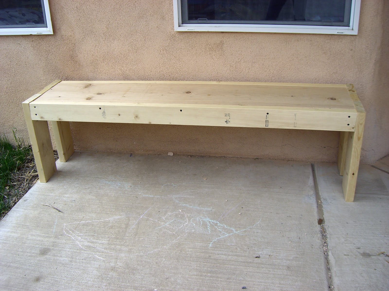 Wood Bench Plans Picnic table bench plans-an easy project ...