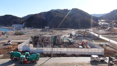 江島共済会館の解体、始まる