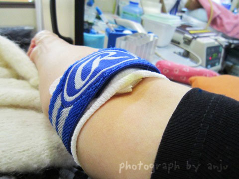 年末恒例行事　４００ｍｌ献血☆