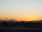 ステラモール屋上から富士山を眺める