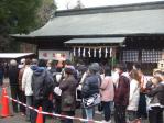 鷲宮神社 2012年初詣の行列
