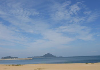 周防灘・姫島が見えます