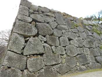 福岡城の石垣