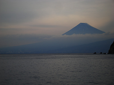 どんより富士山！