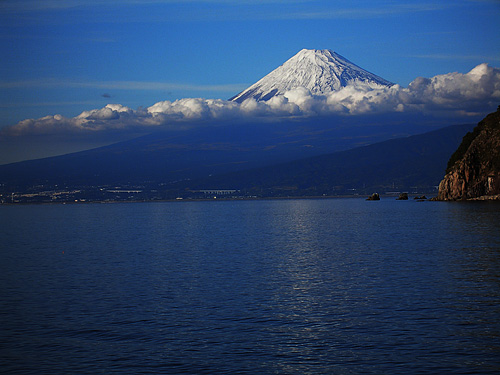 雪化粧富士山