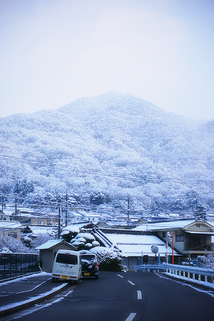 2012年1月5日雪の朝
