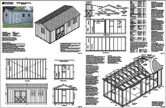 Free 10x20 Shed Plans Download free shed plans and projects to build ...
