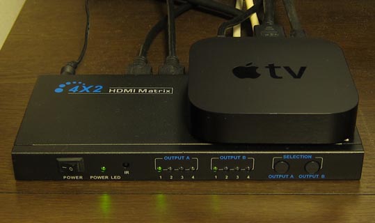 Apple TV_HDMI Matrix