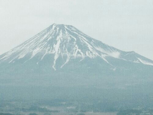 ２０１４年１月２５日の富士山