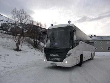 ノルウェー観光バス