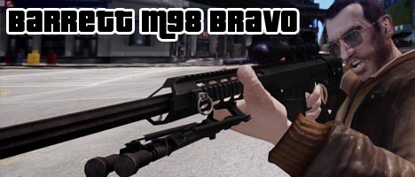 Gta4 Mod Barrett M98 Bravo 4 Options Gta4 Mod Grand Theft Auto 4