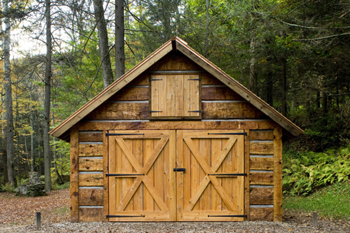 shed roof cabin plans how to build diy blueprints pdf
