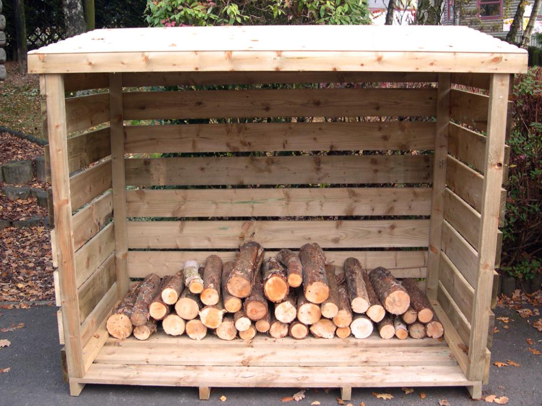 Log Shed Plans How to Build DIY by 