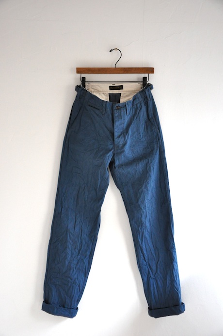 A VONTADE Classic chino Trousers 4 : BLUE INDIGO