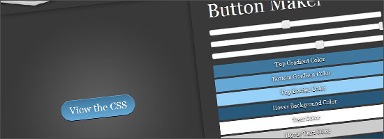CSS3で美しいボタンを生成するジェネレータ「Button Maker」