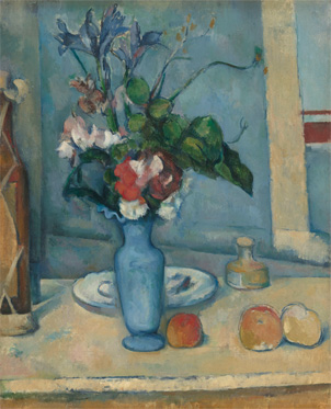 セザンヌ「青い花瓶」